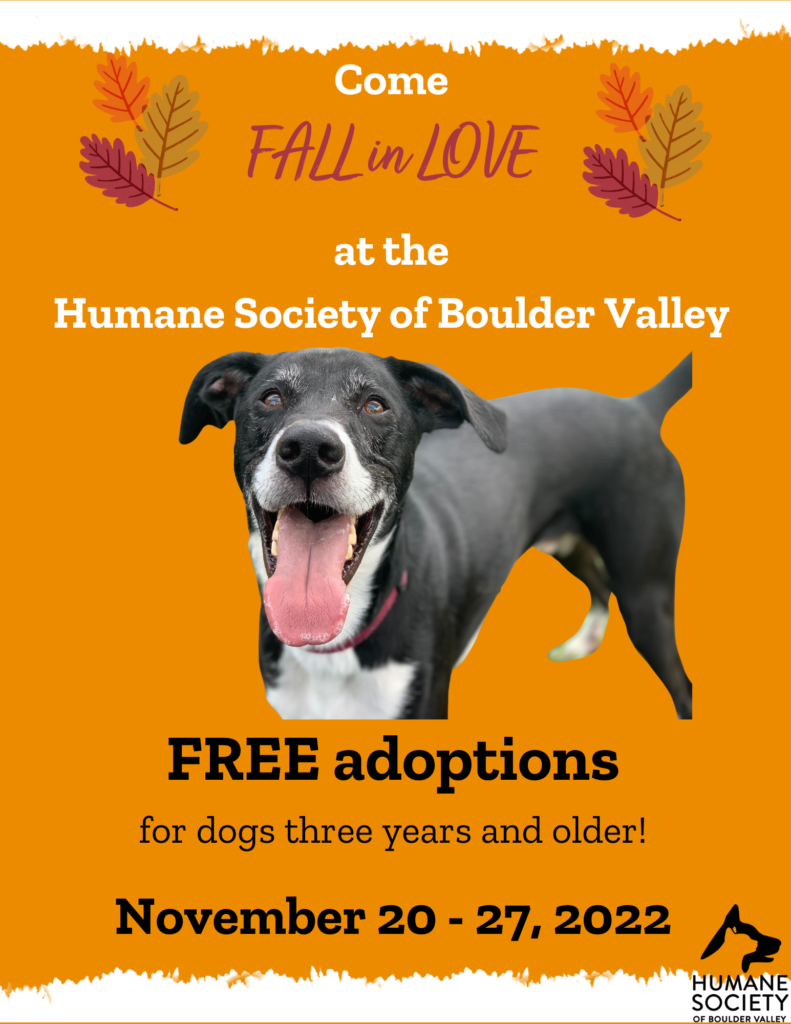 Humane Society of Boulder Valley – Creating Healthy Relationships Between  Pets and People